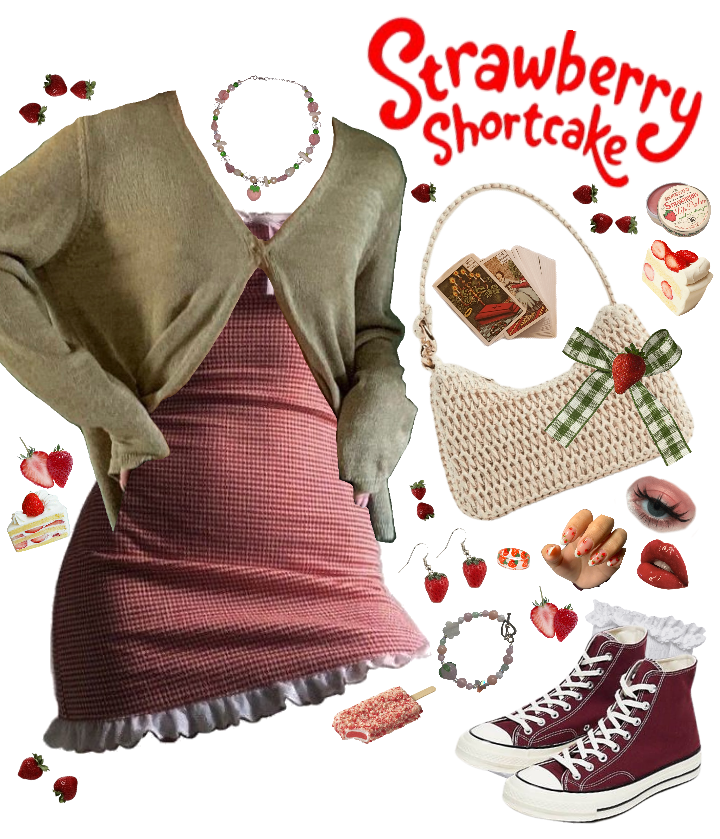 Strawberry Shortcake Inspired Outfit Outfit | ShopLook