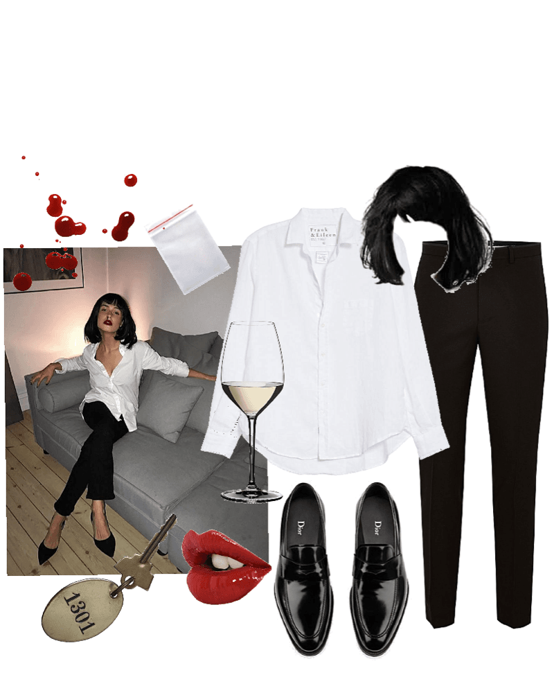 pulp fiction Mia Wallace outfit ? Outfit | ShopLook