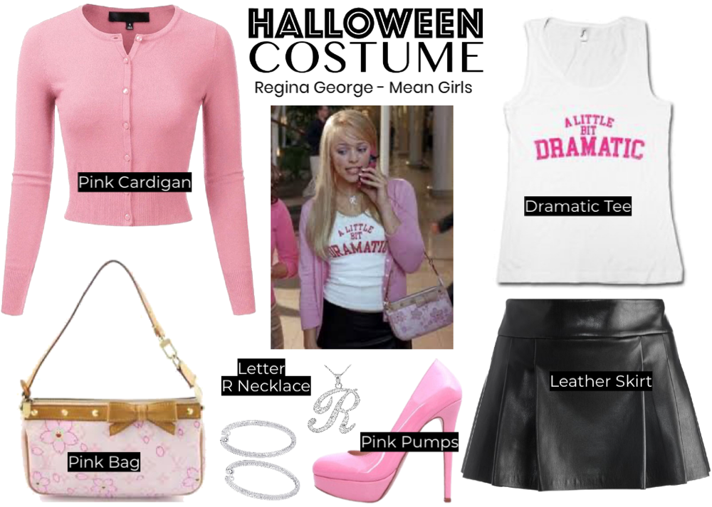 Halloween costume Regina george from mean girls Outfit