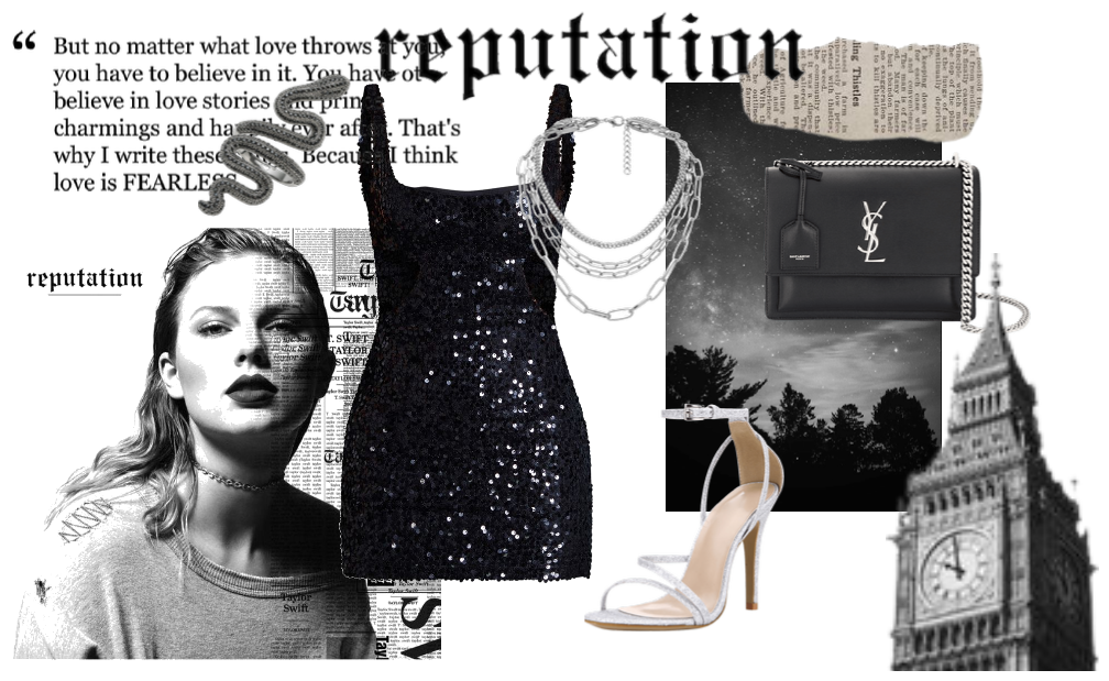 Taylor Swift Reputation Outfit