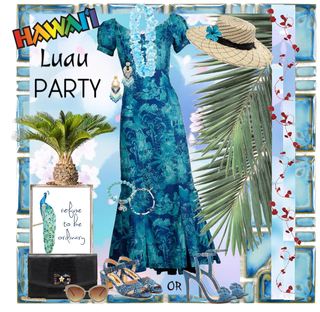 luau party dress