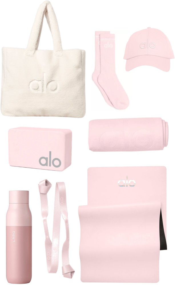 Alo yoga pink pilates gifts Outfit