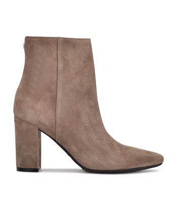 Macy's suede hot sale ankle boots