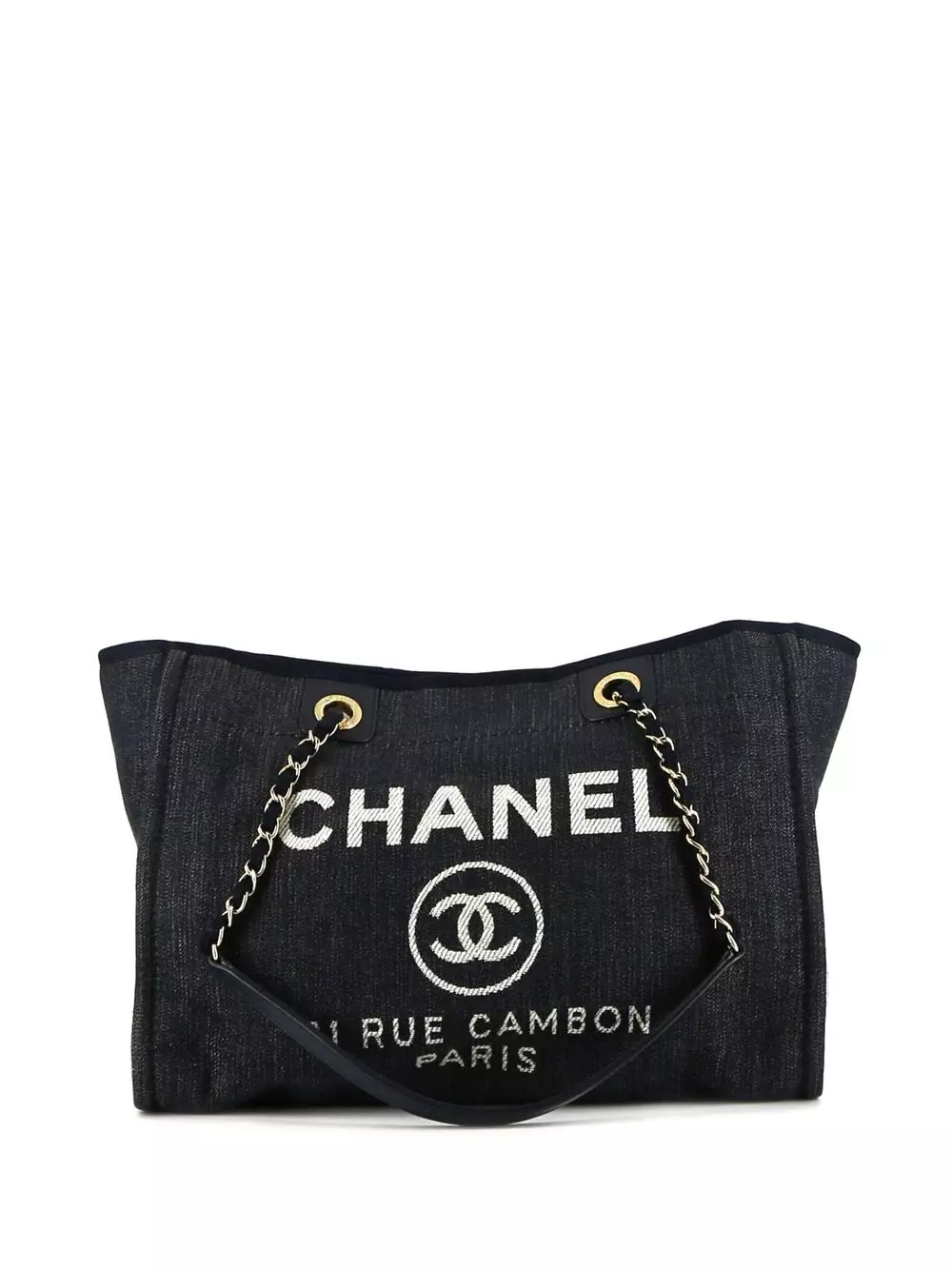 Chanel CHANEL Pre-Owned 2013 Deauville Canvas Tote Bag - Farfetch