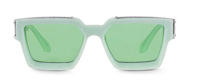 Louis Vuitton 1.1 Millionaires Sunglasses Pale Green for Men