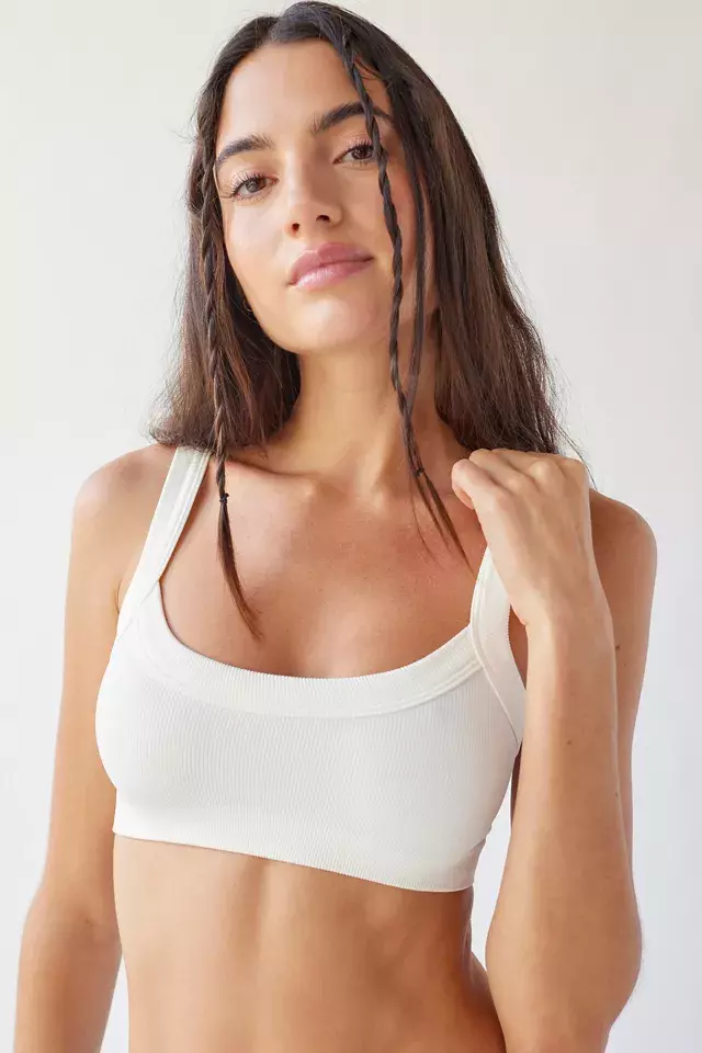 Urban Outfitters Out From Under Riptide Seamless Ribbed Bralette Brown -  $12 (40% Off Retail) - From Corrine