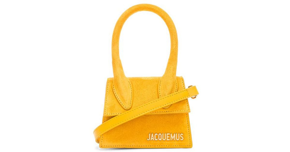 jacquemus jacquemus-Yellow-Suede-Le-Sac-Chiquito.jpeg (1200×630) | ShopLook