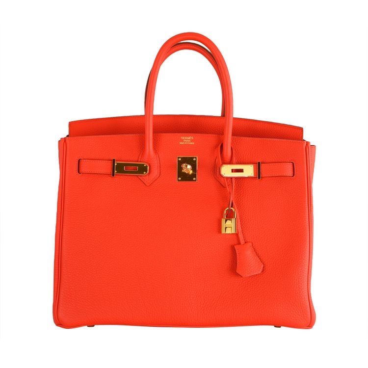 Hermes orange hermes birkin bag | ShopLook